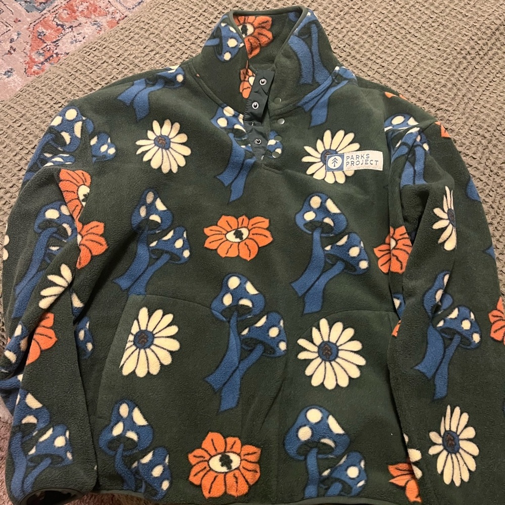 Parks Project Power to the Parks Shrooms Trail Fleece